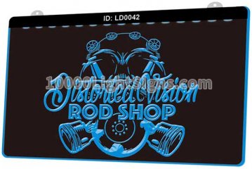 LD0042 Distorted Vision Rod Shop