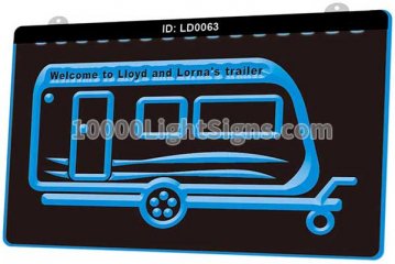 LD0063 Welcome to lloyd and lornas Trailer