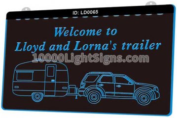 LD0065 Welcome to lloyd and lornas Trailer