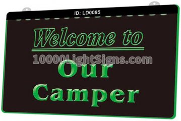LD0085 Welcome to Our Camper
