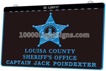 LD0117 Louisa County Sheriffs office Captain Jack Poindexter