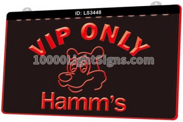 LS3448 Hamms Beer Bar Vip Only