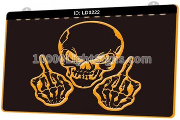 LD0222 Skeleton Finger Rebel