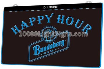 LS3490 Bundaberg Rum Bar Happy Hour