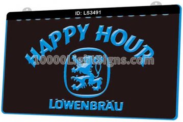 LS3491 Lowenbrau Beer Bar Happy Hour