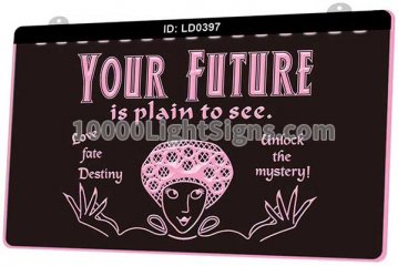 LD0397 Your Future is Plain to See Love Fate Destiny Unlock the Mystery!