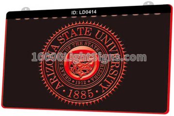 LD0414 Arizona State University 1885 Great Seal of the State of Arizona 1912 Ditat Deus