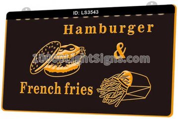 LS3543 Hamburger French Fries