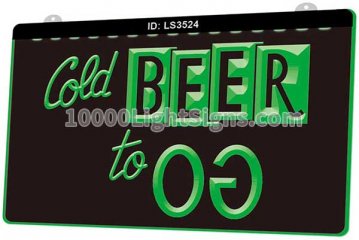 LS3524 Beer Bar Club Gold To Go