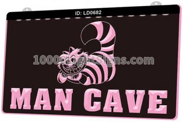LD0682 Cheshire Cat Man Cave