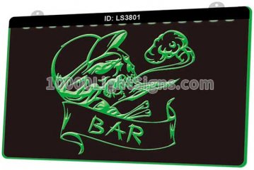 LS3801 Skull Bar