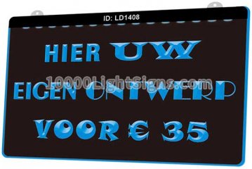 LD1408 Hier UW Eigen Ontwerp Your 35