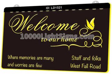 LD1521 Welcome to Our Home