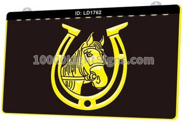 LD1762 Welcome Horse Horseshoe
