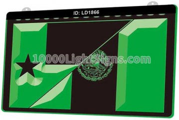 LD1866 Texas Flag Mexico