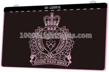 LD2012 Winnipeg Police Crest