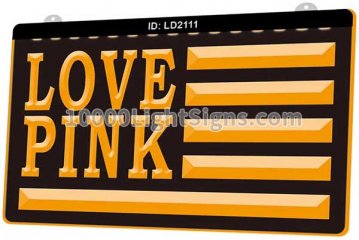 LD2111 Love Pink Flag