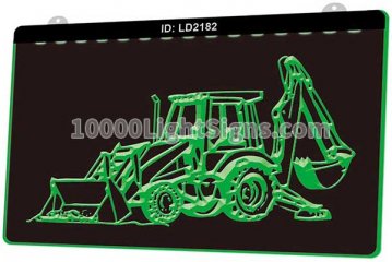 LD2182 Excovator John Deere Backhoe