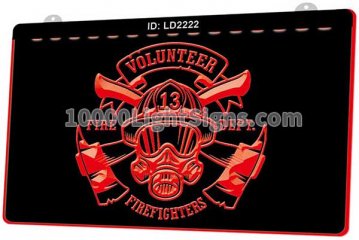 LD2222 Volunteer Firefighter Fireman
