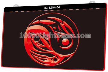 LD0404 Yin Yang Designs Tattoos