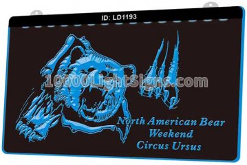 LD1193 North American Bear Weekend Circus Ursus