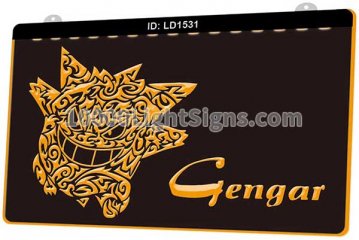 LD1531 Tattoo Gengar