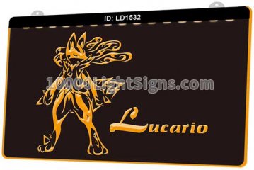 LD1532 Tattoo Lucario