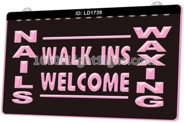 LD1739 Nails Waxing Walk Ins Welcome