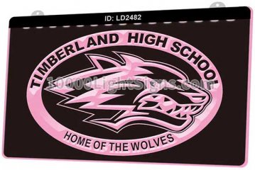 LD2482 Timberaland High School Home of The Wolves