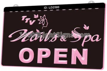 LD2580 Nails Spa Open