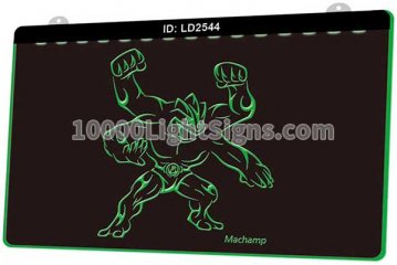 LD2544 Tribal Pokemon Machamp