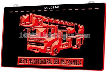 LD2547 Feuerwehr Beste Feuerwehrfrau Der Welt Daniela