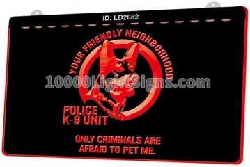 LD2682 Police K9 Unit Your Friendly Neighborhood