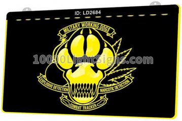 LD2684 Military Working Dogs Combat Tracker