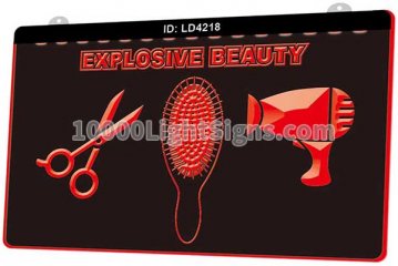 LD4218 Hair Cut Scissor Barber Explosive Beauty Shop