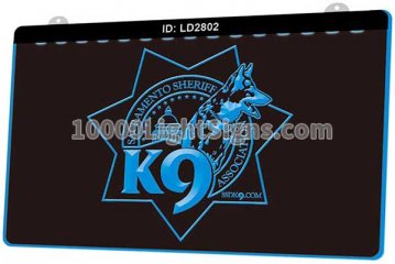 LD2802 Sacramento Sheriff K9 Association