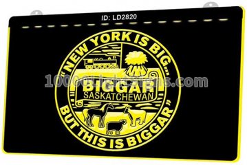 LD2820 New York Is Big But This is Biggar Saskatchewan