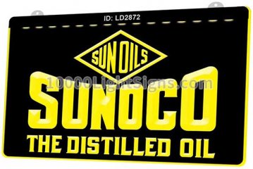 LD2872 Sun Oils Sunoco The Distilled Oil