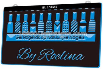 LD4559 Gel Nagellak op Natuurlijke Nagels