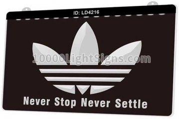 LD4216 Adidas Never Stop Never Settle
