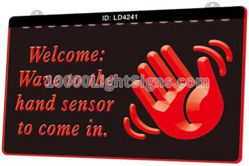 LD4241 Welcome Wave to the Hand Sensor to Come in