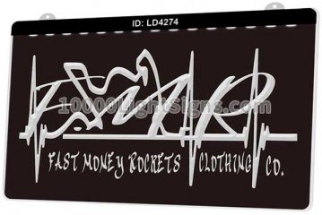 LD4274 FMR Fast Money Rockets Clothing