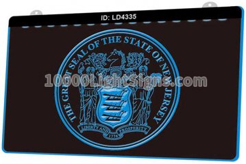 LD4335 The Great Seal Of The State Of New Jersey Liberty And Prosperity