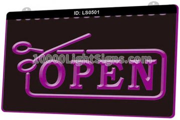 LS0501 Barber Shop Open Hair Cut Open