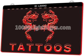 LS0542 Tattoos Dragon Art