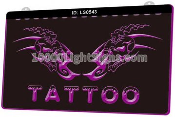 LS0543 Tattoos Wing Art