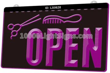 LS0628 Open Hair Cut Scissor Barber Shop