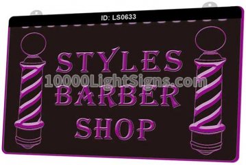 LS0633 Styles Barber Shop Hair