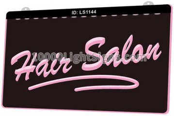 LS1144 Hair Salon Script Cut Open