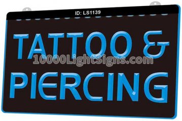 LS1139 Tattoo Piercing Open Service